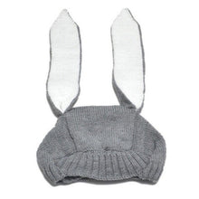 Load image into Gallery viewer, Mdoern Luxury Toddler Infant Knitted Baby Hat Adorable Rabbit Long Ear Hat Baby Bunny Beanie Cap Photo Props Cap
