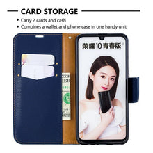 Load image into Gallery viewer, Huawei P Smart 2019 Case Leather Flip Case P Smart Plus Coque Wallet Magnetic Cover on for Huawei PSmart 2020 2018 Phone Cases
