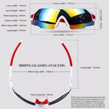 Load image into Gallery viewer, UV400 Sky Cycling Glasses Outdoor Sport MTB Bicycle Glasses Motorcycle Sunglasses Sports Eyewear Frameless Glasses Bike Goggles
