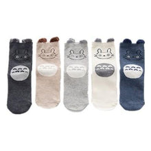 Load image into Gallery viewer, 5pairs 100% Cotton Unisex Baby Socks for Girls&amp;boys Children Soft Winter Cute Cartoon Socks Set For Baby
