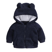 Load image into Gallery viewer, Newborn Baby Clothes Winter Warm Cartoon Bear Hooded Jacket &amp; Coat For Baby Boy and Girls In Modern Style
