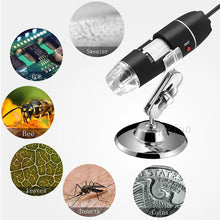 Load image into Gallery viewer, 1600X 8 LED Digital USB Handheld Microscope Mini Camera Endoscope Camcorder Magnifier Electronic Stereo Microscopio Micro Cam
