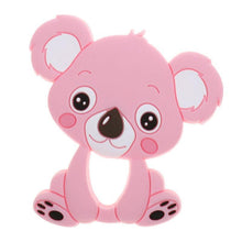 Load image into Gallery viewer, Unicorn Silicone Baby Teether Cartoon Animal BPA Free Rodents Teething  Shower Gifts Koala Penguin Owl Fox For Kids

