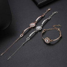 Load image into Gallery viewer, Luxury Diamond Shiny Fashion Luxury Jewelry  Zircon Multi-Layer Bangle Bracelet High Quality Rhinestone Charm Bracelet for Women and Girls

