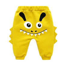 Load image into Gallery viewer, Modern Baby Boys Girls Cartoon Pants Spring High Waist Guard Belly Trousers Print Bottoms In Interesting Style For Girls And Boys
