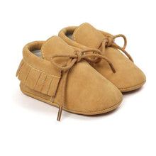 Load image into Gallery viewer, Autumn/Spring Baby Shoe Newborn Boys Girls PU Leather First Walkers Baby Shoes 0-18M
