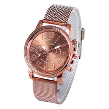 Load image into Gallery viewer, Analog Women watches Quality Fashion  Roman Numerals Faux Leather Analog Quartz Ladies watch Bracelet Clock Gift For Women Lady and Girls
