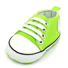 Load image into Gallery viewer, Classic Canvas Newborn Baby Boys Girls First Walkers Toddler Soft Sole Anti-slip Sneakers
