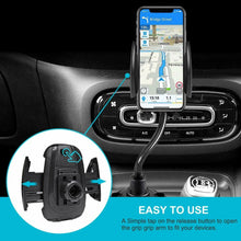 Load image into Gallery viewer, XMXCZKJ Cell Phone Stand Universal Adjustable Car Cup Holder Cradle Car Mount For iPhone Samsung Mobile phone Car Accessories
