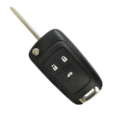 Load image into Gallery viewer, PREISEI 3 Button Flip Remote Case Key For Chevrolet Cruze Car Accessories Key Replacement Shells
