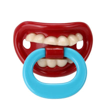Load image into Gallery viewer, Modern Intereting Food Grade Silicone Funny Baby Pacifiers Nipple Teethers Toddler Pacifier For Baby Boys and Girls
