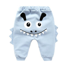 Load image into Gallery viewer, Modern Baby Boys Girls Cartoon Pants Spring High Waist Guard Belly Trousers Print Bottoms In Interesting Style For Girls And Boys
