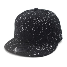 Load image into Gallery viewer, Luxury Shiny Children Snapback Hip Hop Snowflake Fashion Running Baseball Cap for Boys and Girls Modern Baby Caps
