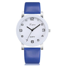 Load image into Gallery viewer, Woman's Watch Fashion Simple White Quartz Wristwatches Sport Leather Band Casual Ladies Watches For Women and Girls
