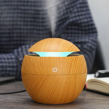 Load image into Gallery viewer, USB Aroma Humidifier Essential Oil Diffuser Ultrasonic Cool Mist  Air Purifier 7 Color Change LED Night Light
