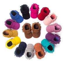 Load image into Gallery viewer, Baby PU Soft Soled Non-slip Leather Shoe For Autumn And Winter Warm Comfortable Shoes
