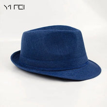 Load image into Gallery viewer, Brand New Fashion Floppy Jazz Hat Pure Men Women&#39;s Large Brim Caps England Classic Style Formal Hat Vintage Popular Caps
