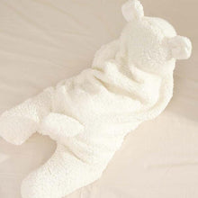 Load image into Gallery viewer, Winter Baby Blanket Cute Cartoon Bear Ears Newborn Swaddle Wrap Warm Unisex Infant Sleeping Bag Soft Envelope Kids Bedding Blanet for Baby
