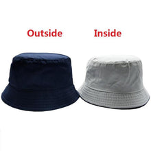 Load image into Gallery viewer, Modern Baby Girls Sun Hat Cotton Baby Hat Kids Child Cap Bowknot Flower Print Bucket Hat Double Sided
