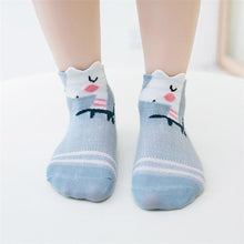 Load image into Gallery viewer, 5 Pairs Infant Mesh Thin Cotton Socks For Newborn Baby Girls And Boy  Clothes Accessories
