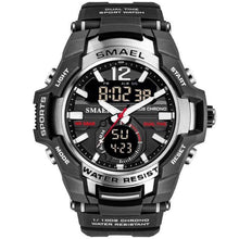 Load image into Gallery viewer, Modern Luxury Sport Watch For Men Fashion Casual Alarm Clock 50M Waterproof In Military Chrono Dual Display Style Wristwatches Relogio Masculino
