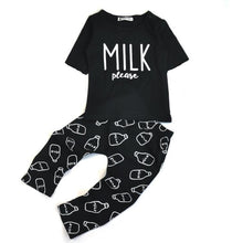 Load image into Gallery viewer, Modern Printed Baby Boy Clothes Sets T-shirt+ Pants Cartoon Printed Clothing Set For Boys In Elegant Design
