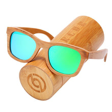 Load image into Gallery viewer, Handmade Bamboo Wood Luxury Retro Men and  Women Polarized Sunglasses Beach Wooden Glasses Oculos de sol With UV400 Protection l
