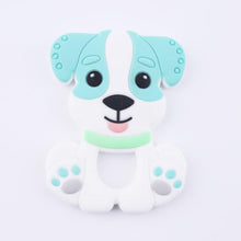 Load image into Gallery viewer, BPA Free Food Grade Silicone Teethers Cartoon Animals Shape Pacifier Clips, Accessories Baby Teething 1pc
