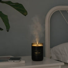 Load image into Gallery viewer, 280ML Ultrasonic Air Humidifier Candle Romantic Soft Light USB Essential Oil Diffuser Car  Aroma Mist Maker
