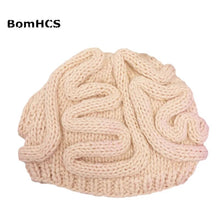 Load image into Gallery viewer, BomHCS Funny Cool Winter Personality Horrible Brain Wool Hat Warm Handmade Men&#39;s Women&#39;s Beanie Caps Gifts
