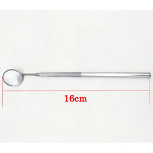 Load image into Gallery viewer, Dental Mirror Stainless Steel Dental Dentist Prepared Tool Set Probe Tooth Care Kit Instrument Tweezer Hoe Sickle Scaler
