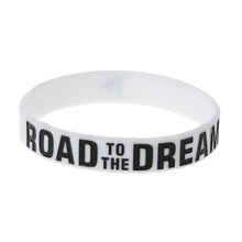 Load image into Gallery viewer, Silicone Rubber Band Elastic Inspirational Motivation Bracelets Never Give Up Perfect Gift For Men And Women Cool Fashion Style
