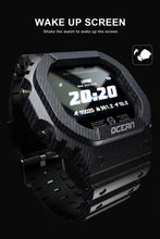 Load image into Gallery viewer, Ocean Army Smart Watch For Menand Woman For  Fitness and Sport With Tracker Blood Pressure Message Push Heart Rate Monitor and Clock Smartwatc For Android
