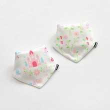 Load image into Gallery viewer, 2 Pcs Baby Bibs Bandana Cotton Double Layers Drool Bib For Boys And Girls Triangle Bibs Infant Towel
