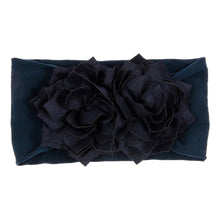 Load image into Gallery viewer, Cute 1PCS Baby Girls Lotus Flower Nylon Headband Knot Elastic Newborn Toddler Headwraps Kids Hair Accessories Gifts
