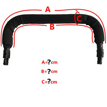 Load image into Gallery viewer, PU Leather Stroller Handle Covers &amp; Bumper Sleeve
