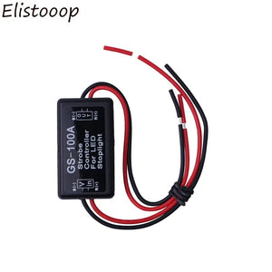 Flash Strobe Controller Flasher 12--24V for LED Flashing Back Rear Brake Stop Light Lamp Car Accessories GS-100A