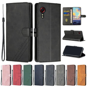 For Samsung Galaxy Xcover 5 Case Leather Flip Case on For Samsung X Cover 5 Phone Cases Galaxy XCover5 G525F Wallet Cover Fundas