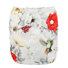 Load image into Gallery viewer, Modrn Printed Baby Pocket Cloth Diaper Nappy Reusable Adjustable Washable Nappies For Baby Boys and Baby Girls In Elegant Style
