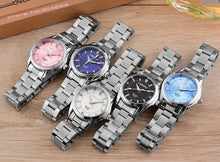 Load image into Gallery viewer, 6 Colors CHENXI Brand Watch Luxury Women&#39;s Casual Watches Waterproof Watch Women Fashion Dress Rhinestone WristWatch CX021B
