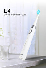 Load image into Gallery viewer, Sonic Electric Toothbrush For Adults And Kids Brush Heads Travel Case Included and Folding Cup 5 Modes USB Rechargeable Bulid in 2 Mins Timer 40000 VPM M10 Smart Ultrasonic Teethbrush Travel Case Oral Care Brush 8 Teeth Heads
