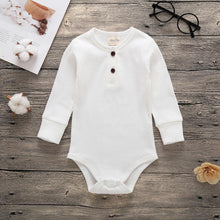 Load image into Gallery viewer, Luxury Mdoern Baby Girl Bodysuits Romper For Children Jumpsuit Unisex Ribbed Outfit Jumpsuit For Kids
