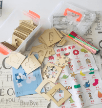 Load image into Gallery viewer, 100Pcs Baby Toys Drawing Toys Coloring Board Children Creative Doodles Early Learning Education Toy Boy Girl Learn Drawing Tools
