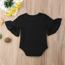 Load image into Gallery viewer, Luxury Modern Baby Girl Bodysuit Unique Cute Flared Sleeve Playsuit Jumpsuit In Elegant Deisgn
