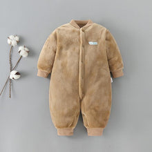 Load image into Gallery viewer, Baby Clothing Boys And Girls Rompers Coral Cute Infant Overall Toddler Jumpsuit Baby Romper For Winter
