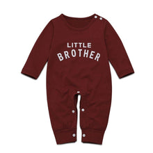 Load image into Gallery viewer, Newborn Baby Button Letter Long Sleeve Romper / jumpsuit for baby girls and boys.
