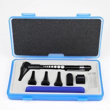 Load image into Gallery viewer, Basic Mini LED Portable Penlight Medical ENT Veterinary Otoscope Kit Ear Eye Check Care Endoscope Diagnostic Ophthalmoscope Set
