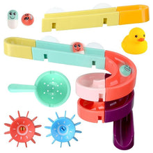 Load image into Gallery viewer, Bath Toys Suction Cup Marble Race Orbits Track Kids Bathroom Bathtub Play Water Toy Shower Games For Kids
