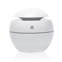 Load image into Gallery viewer, Mini USB Aroma Essential Oil Diffuser Ultrasonic Air Humidifier Mist Maker Aroma  7 Color LED Light Home Office
