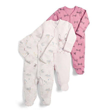 Load image into Gallery viewer, 3Pcs Baby unisex Rompers  Long Sleeve Sleep suit Cartoon Jumpsuit Baby Pajamas Stes For Kids Between 0-12Months
